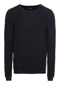Funky Buddha, Herren Pullover 'KNITWEAR', Navy