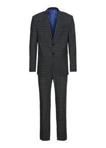 Selected Homme, Herren Anzug 'SLHSLIM-CELLOGAN GREY CHECK SUIT B', Grau