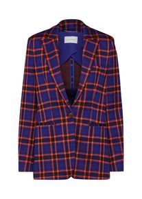 REN&Eacute; LEZARD, Damen Blazer, Blau / Orange