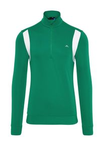 J. Lindeberg J.Lindeberg, Herren Sweatjacke, Gr&uuml;n / Wei&szlig;