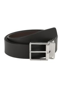 Calvin Klein, Herren Lederg&uuml;rtel 'FORMAL' 3.5cm, Braun / Schwarz