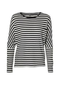 O`Neill O'NEILL, Damen T-Shirt 'LW ESS STRIPED L/S T-SHIRT', Schwarz / Wei&szlig;