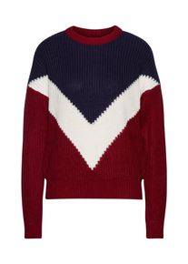 TWINTIP, Damen Pullover, Blau / Rot / Wei&szlig;
