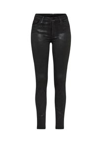 7 For All Mankind, Damen Jeans 'HW SKINNY', Black Denim
