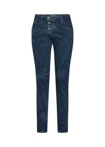 PLEASE, Damen Jeans 'trousers', Blau / Schwarz