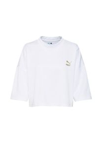 Puma, Damen Shirt, Gold / Wei&szlig;