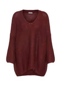 Noisy may, Damen Pullover 'VERA', Weinrot