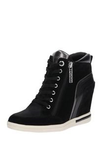 Tommy Hilfiger, Damen Sneaker 'Wedge', Schwarz / Wei&szlig;