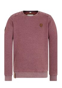 Naketano, Herren Sweatshirt 'First Blood', Bordeaux