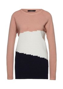 V&eacute;ro Moda VERO MODA, Damen Pullover, Rosa / Schwarz / Wei&szlig;