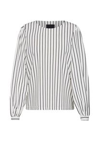 Object, Damen Bluse 'Scarlett', Schwarz / Wei&szlig;
