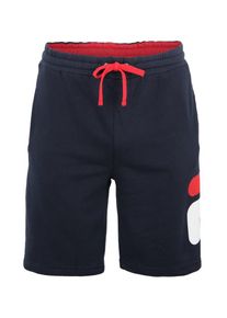 Fila, Herren Sporthose 'Sweatshort "Robert"', Dunkelblau / Rot