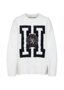 Tommy Hilfiger, Damen Pullover, Schwarz / Wei&szlig;