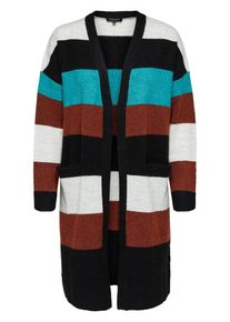 Selected Femme, Damen Strickjacke, T&uuml;rkis / Rostbraun / Schwarz / Wei&szlig;
