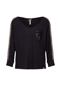 Key Largo, Damen Shirt, Sand / Schwarz