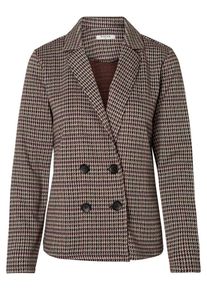 Pieces, Damen Blazer, Beige / Braun / Schwarz