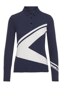 J. Lindeberg J.Lindeberg, Damen W Rayen Lux Pique Poloshirt, Navy
