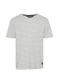 Only & Sons Only & Sons, Herren Shirt mit Streifen, Creme / Grau
