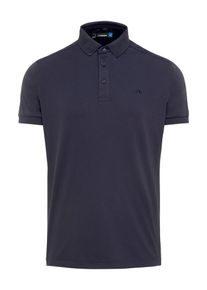 J. Lindeberg J.Lindeberg, Herren 'M Dario Slim Fit TX Jersey +' Poloshirt, Dunkelblau