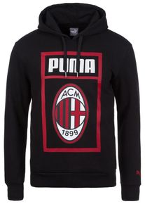 Puma, Herren Pullover 'AC Mailand Shoe Tag', Rot / Schwarz / Wei&szlig;