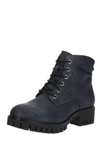 Rieker, Damen Schn&uuml;rstiefelette, Navy