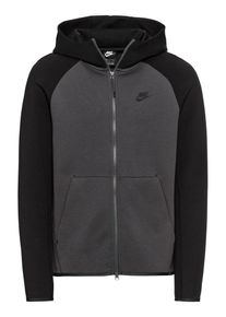 Nike Sportswear, Herren Sweatjacke 'M NSW TCH FLC HOODIE FZ', Anthrazit