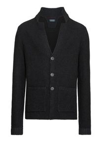 Jack & Jones JACK & JONES, Herren Cardigan, Schwarz