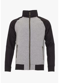 PLUS EIGHTEEN, Herren Sweatjacke, Grau