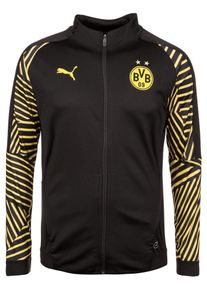Puma, Herren Trainingsjacke 'Borussia Dortmund Stadium', Gelb / Schwarz