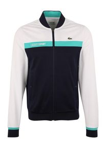 Lacoste Sport, Herren Tennisjacke, Blau / Gr&uuml;n / Wei&szlig;