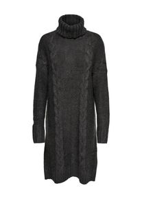 Jacqueline de Yong, Damen Strickkleid, Dunkelgrau
