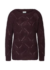 Vila, Damen Pullover 'VIGAZE KNIT', Bordeaux