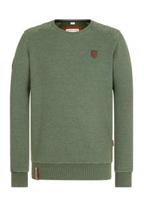 Naketano, Herren Sweatshirt 'First Blood', Dunkelgr&uuml;n