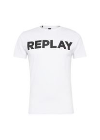 Replay, Herren T-Shirt, Schwarz / Wei&szlig;