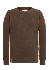Naketano, Herren Sweatshirt 'Cevapcici G&uuml;nther', Braun