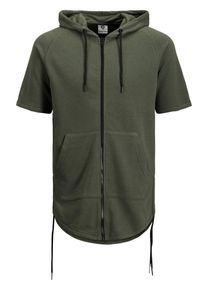 Jack & Jones JACK & JONES, Herren Sweatjacke 'JCOFOLA SWEAT ZIP HOOD', Khaki
