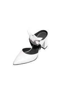 EDITED, Damen Pumps 'Caroline', Wei&szlig;