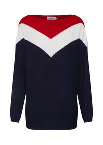 Only, Damen Pullover 'onlTILDA L/S', Blau / Rot / Wei&szlig;