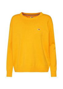Tommy Jeans, Damen Pullover, Gelb
