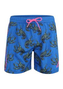 Diesel, Herren Badehose 'BMBX-WAVE', Royalblau / Gr&uuml;n