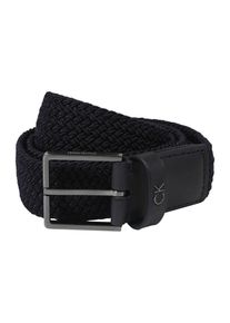 Calvin Klein, Herren G&uuml;rtel in Flecht-Optik 3.5cm, Dunkelblau