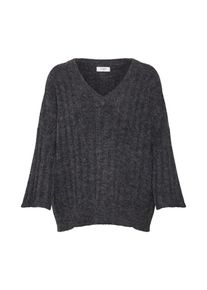 Jacqueline de Yong, Damen Pullover, Dunkelgrau