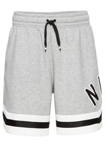 Nike Sportswear, Herren Sportshorts, Graumeliert / Schwarz / Wei&szlig;