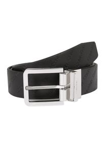 Calvin Klein, Herren G&uuml;rtel '3.5CM ADJ.REV.LOGO BELT', Schwarz