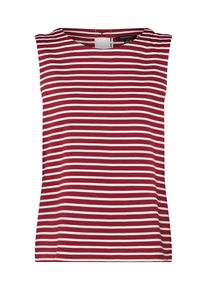 Banana Republic, Damen Top, Rot / Wei&szlig;