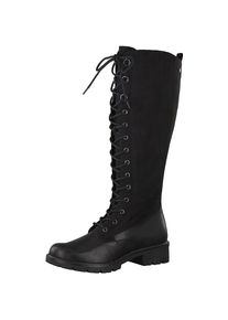 Tamaris, Damen Schn&uuml;rstiefel, Schwarz