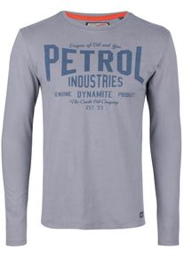 PETROL INDUSTRIES, Herren Longshirt, Grau