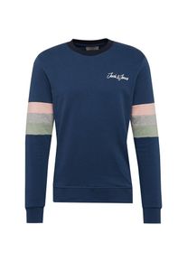 Jack & Jones JACK & JONES, Herren Sweatshirt 'JORFRED SWEAT CREW NECK', Dunkelblau