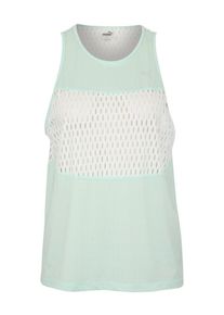 Puma, Damen Sport-Top 'Cosmic', Mint / Wei&szlig;