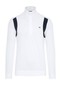 J. Lindeberg J.Lindeberg, Herren Sweatjacke, Schwarz / Wei&szlig;